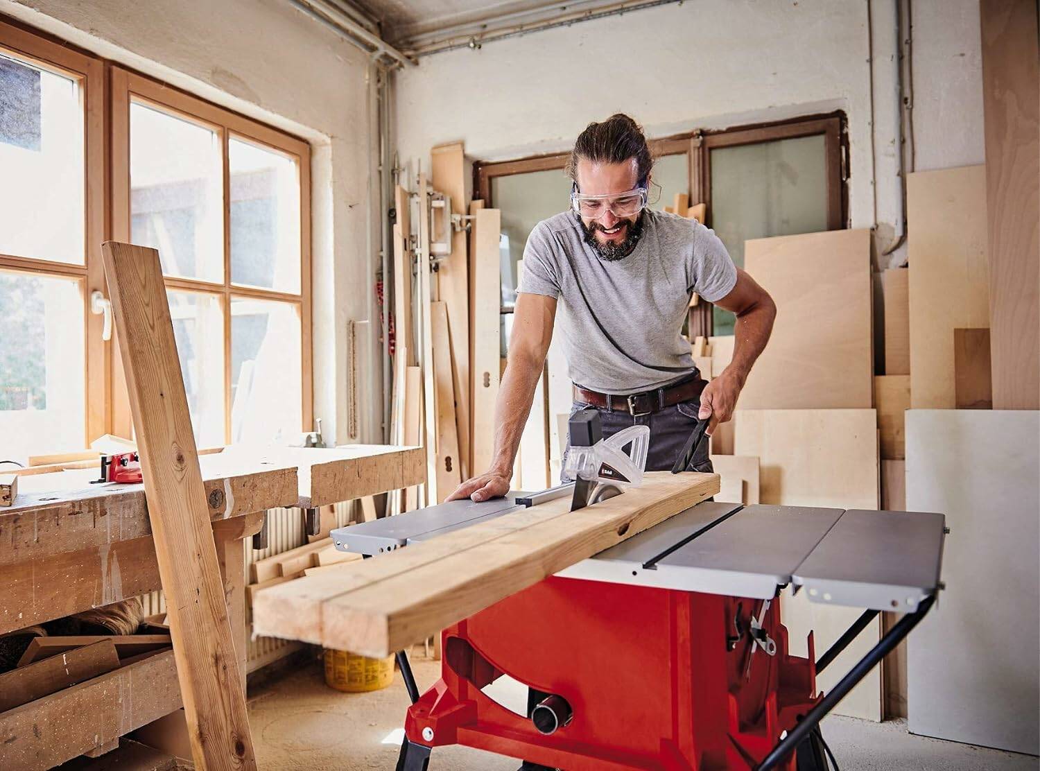 Einhell Tischkreissäge » TC-TS 254 U « Parallelanschlag, Winkelschnitt