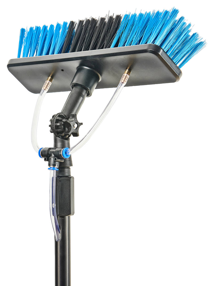 Heissner Teleskop Flächenbürste » Solar Panel Cleaner « bis 460 cm Heissner Multifunktionswerkzeug Solar Panel Cleaner