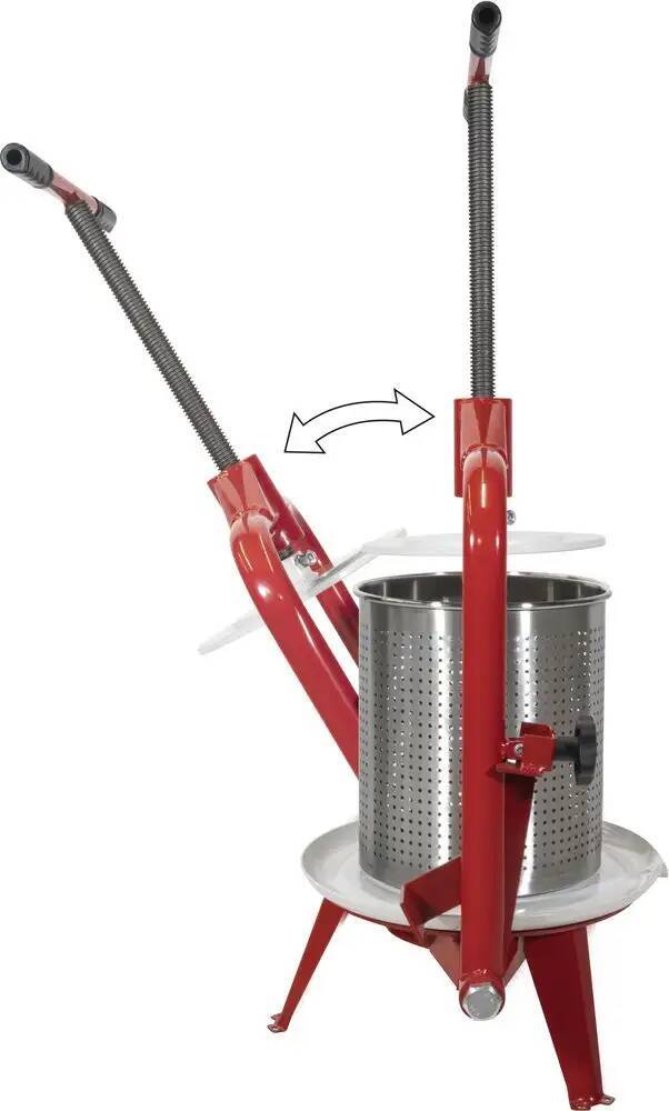 ♦ OUTLET ♦ Güde Obstpresse » OP 14 « Edelstahlkorb, 14 L, komplett montiert