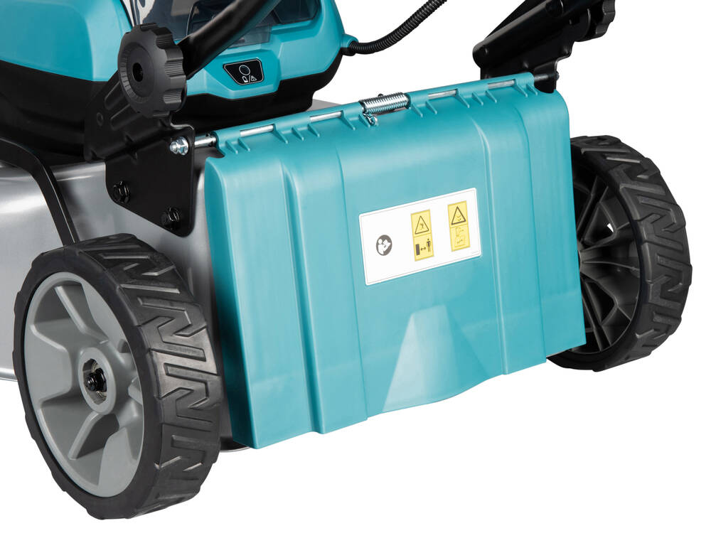 ♦ OUTLET ♦ Makita 3-in-1 Akku-Rasenmäher » DLM466PT2 « mit Akkus, Stahldeck, 36 V