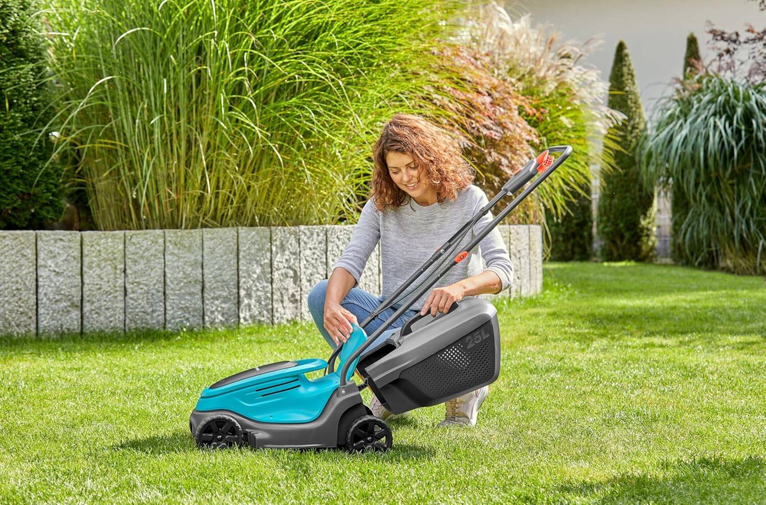 Gardena Akku-Rasenmäher » PowerMax 30/18V P4A « Ready-To-Use Set
