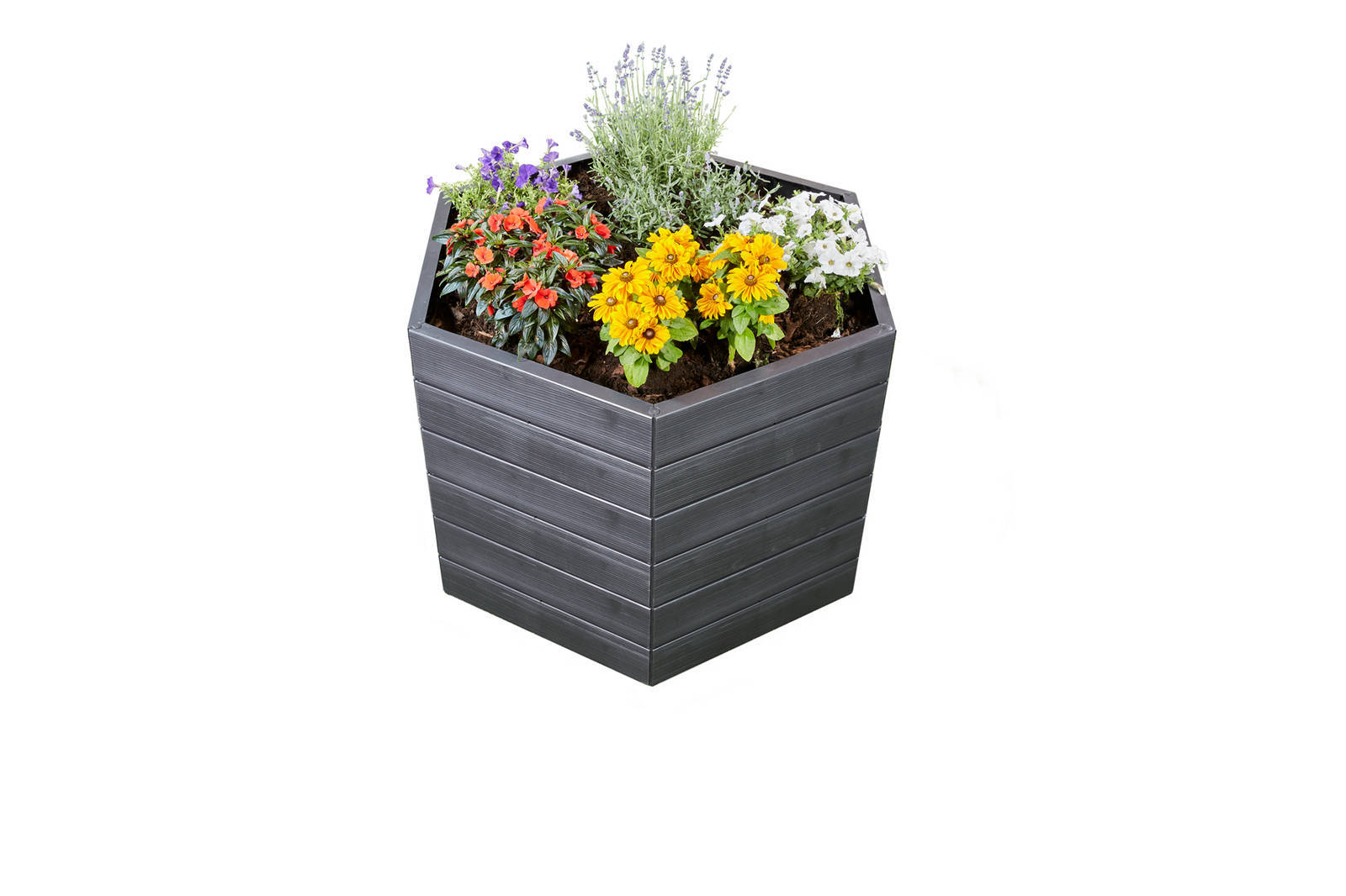 Garantia » Ergo Hochbeet « 6-eckig mit Klick-System - erweiterbar Garantia Hochbeet Ergo Hochbeet