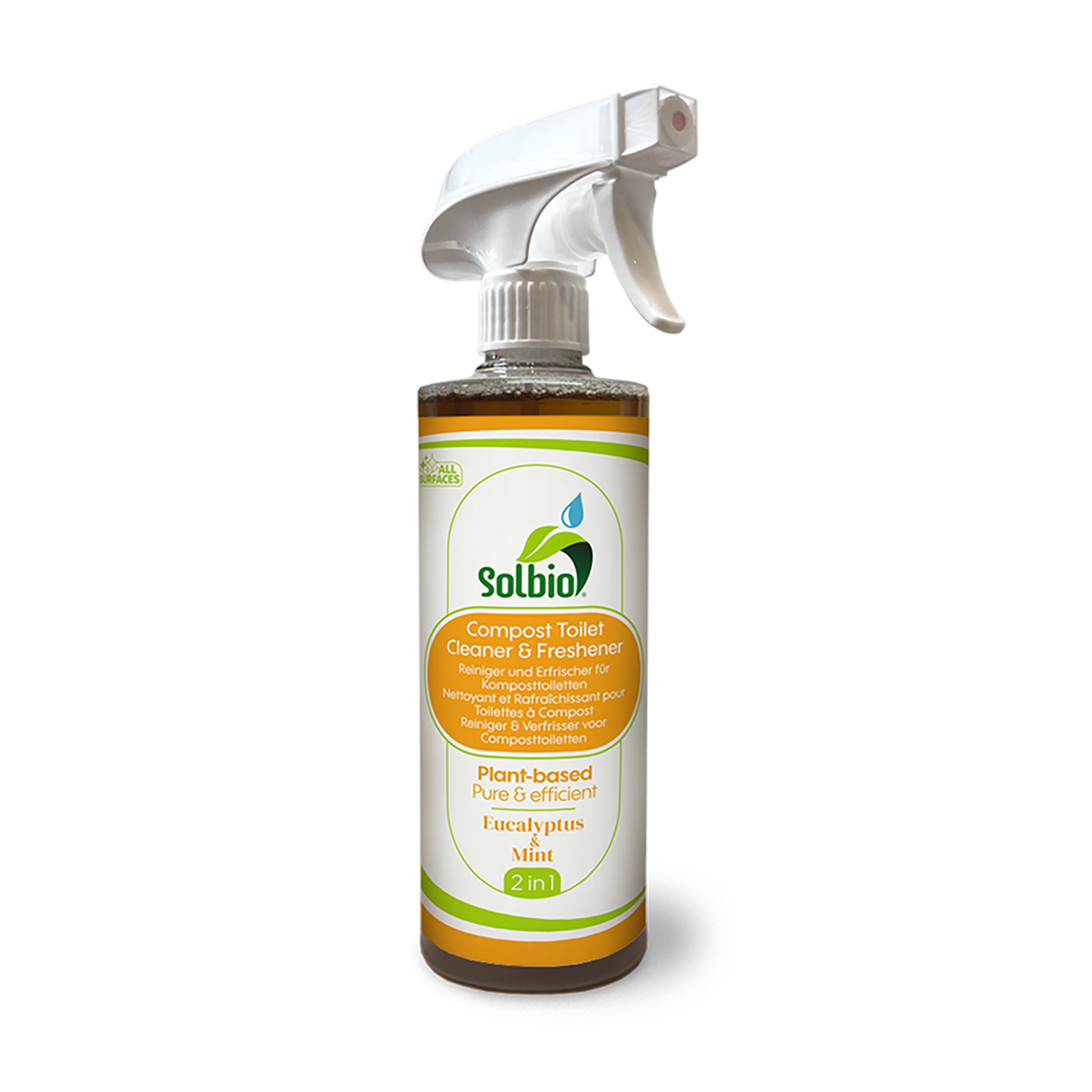 Solbio » Reiniger & Erfrischer « für Komposttoiletten, 500 ml