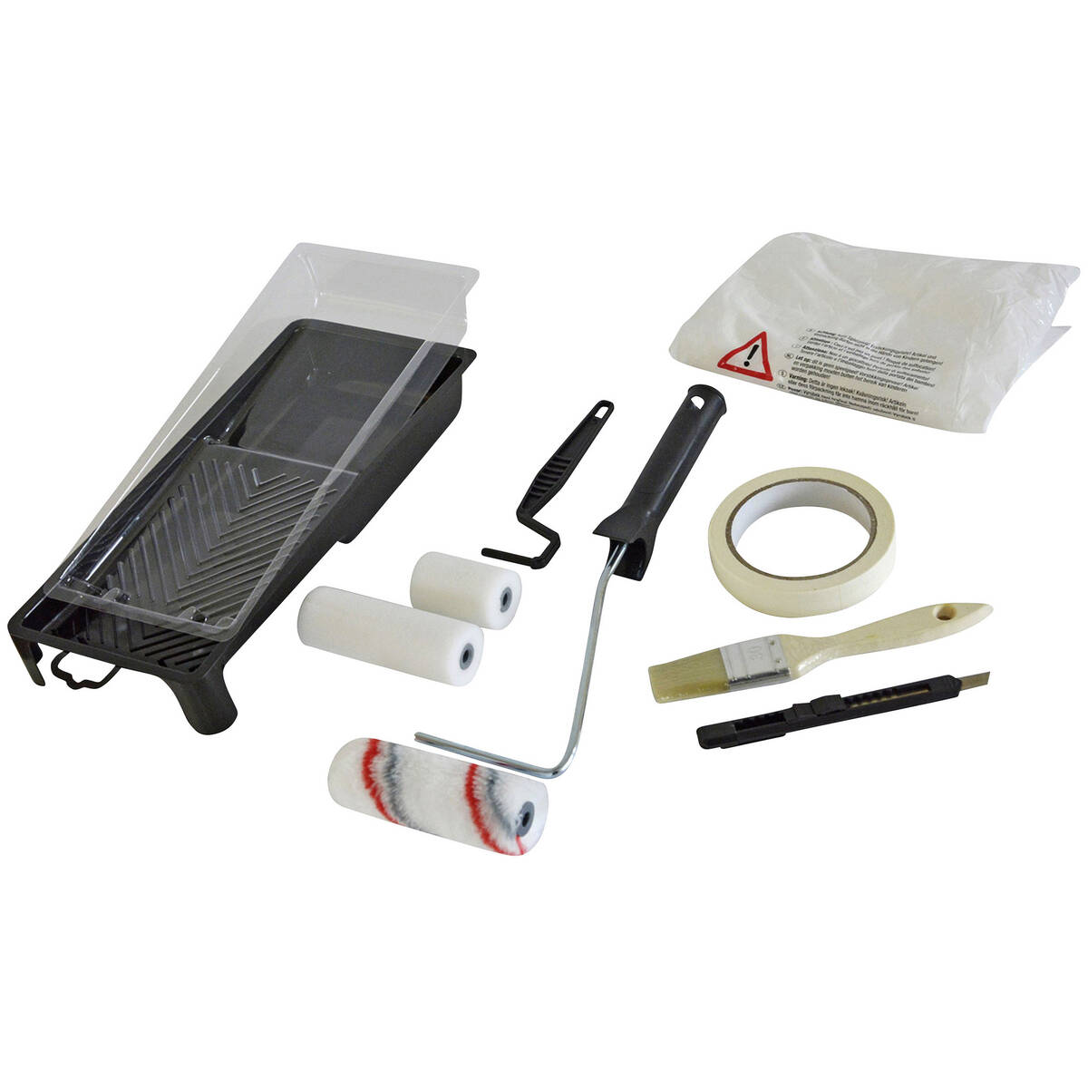 Nespoli » Streichset für Wandfarben « All-in-One Set - 11-teilig