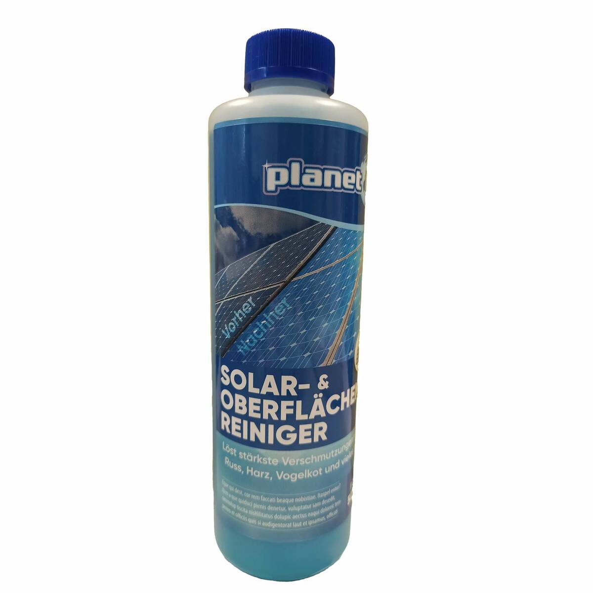 PlanetC » Solar- & Oberflächenreiniger « Für Balkonkraftwerk, PV-Anlage