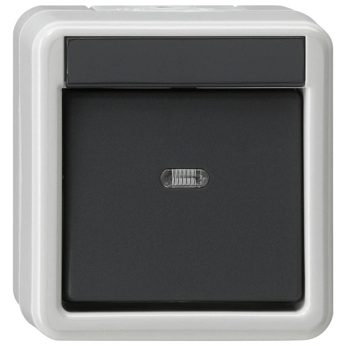 Gira Aufputz Wechselschalter » Anthrazit « 230 V