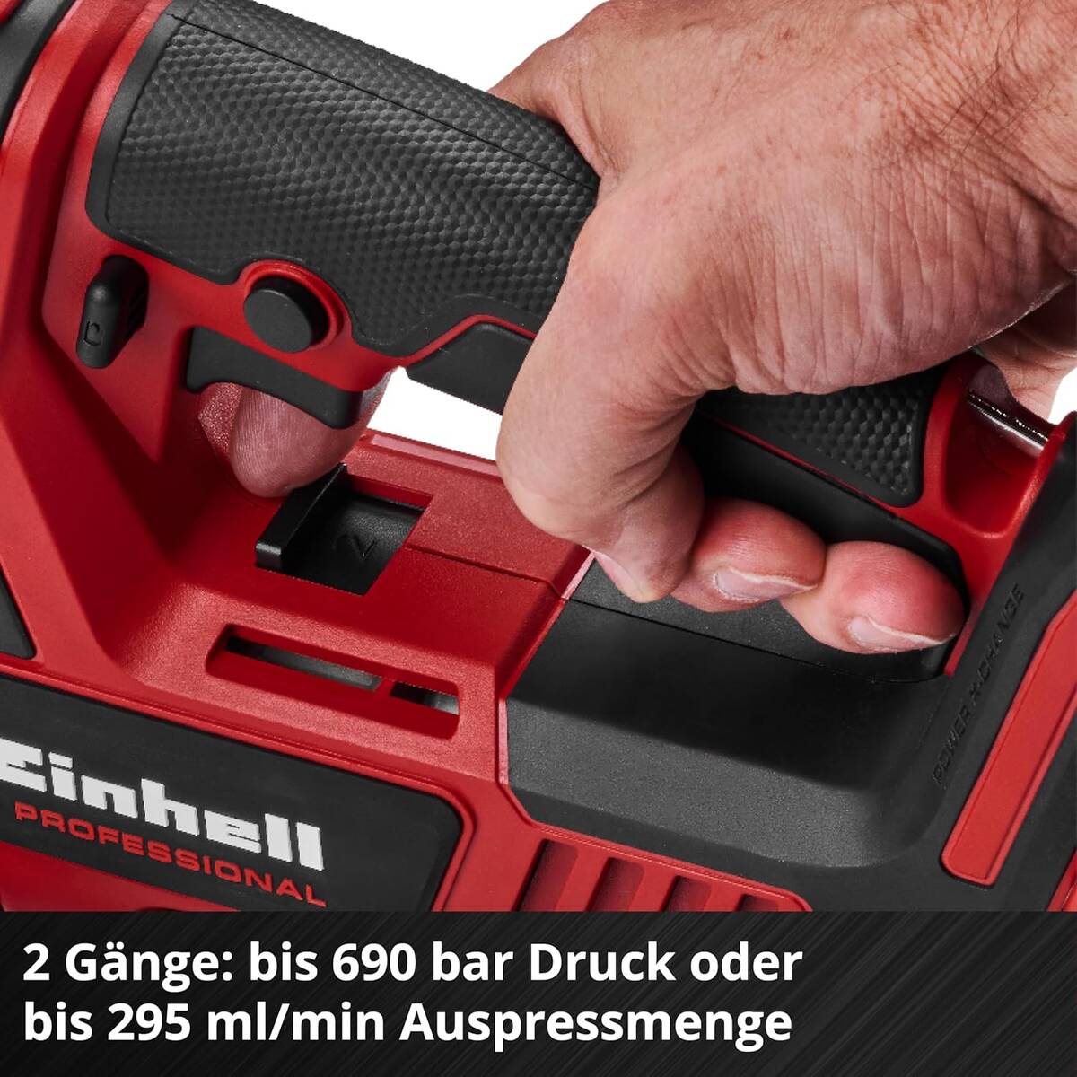 Einhell Akku-Fettpresse » TP-GR 18/690 Li-Solo « Multifill-System, 18V