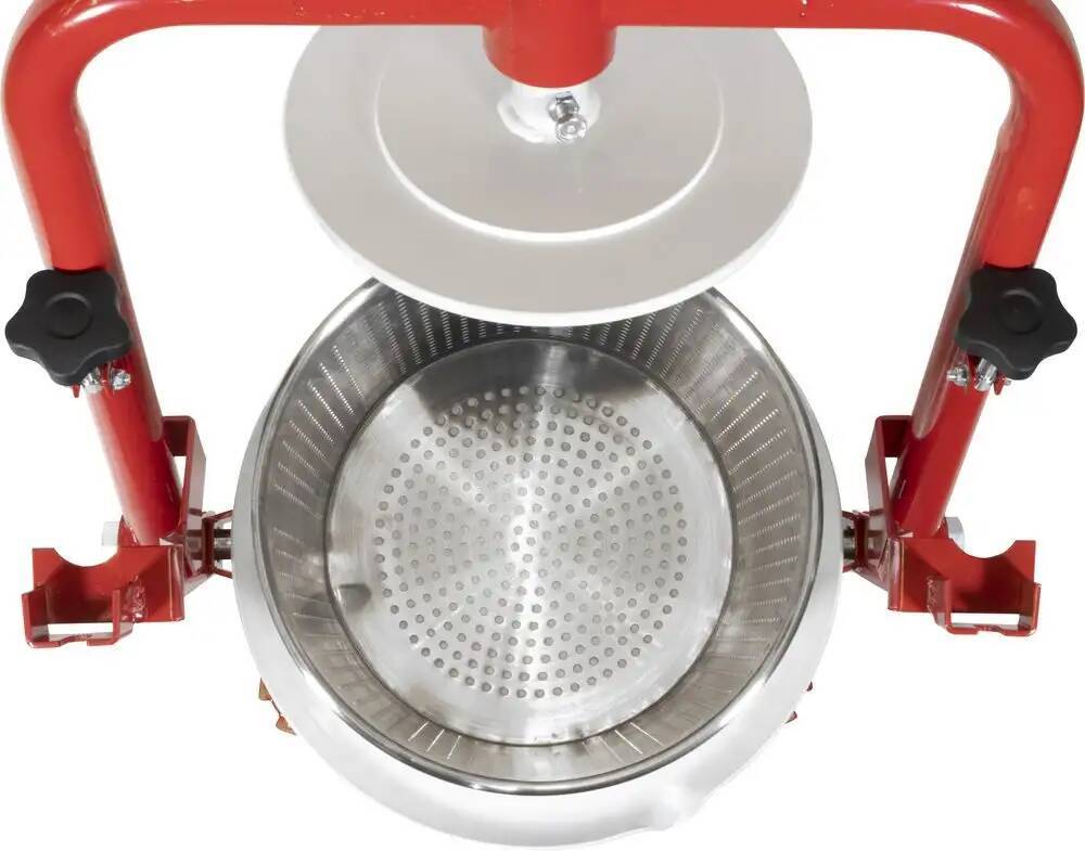 ♦ OUTLET ♦ Güde Obstpresse » OP 14 « Edelstahlkorb, 14 L, komplett montiert