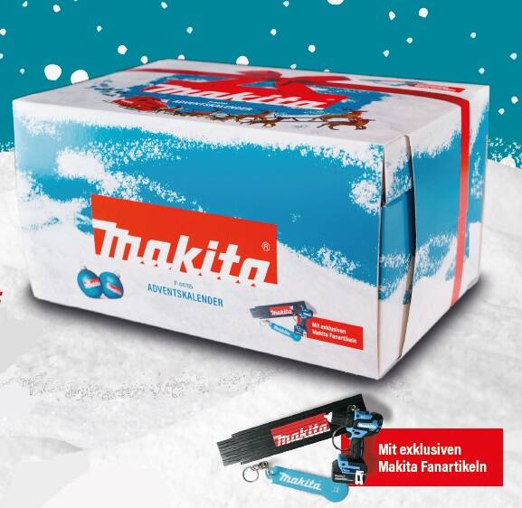 Makita Adventskalender » MAKP-84785 « Original Fanartikel, Werkzeug