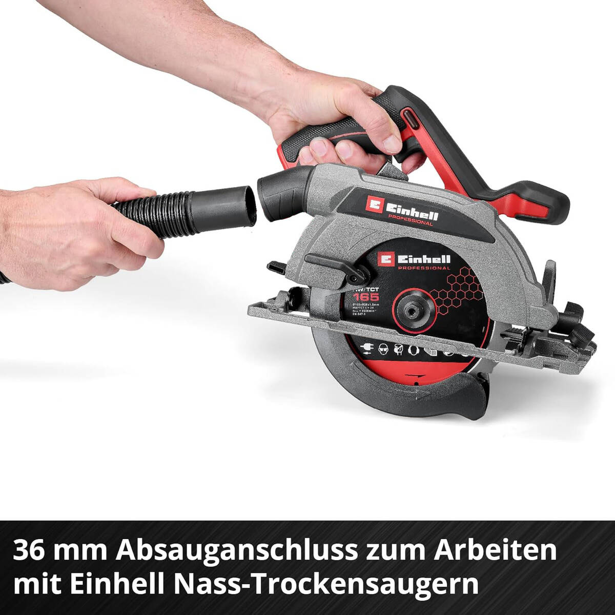 Einhell Akku-Handkreissäge » TP-CS 18/165 Li BL-Solo « Professional