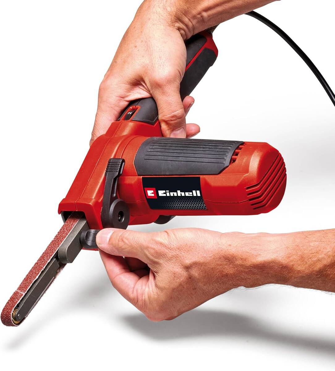 Einhell Bandfeile » TC-BF 500 E « Softgrip, 500 W, inkl. Schleifbänder