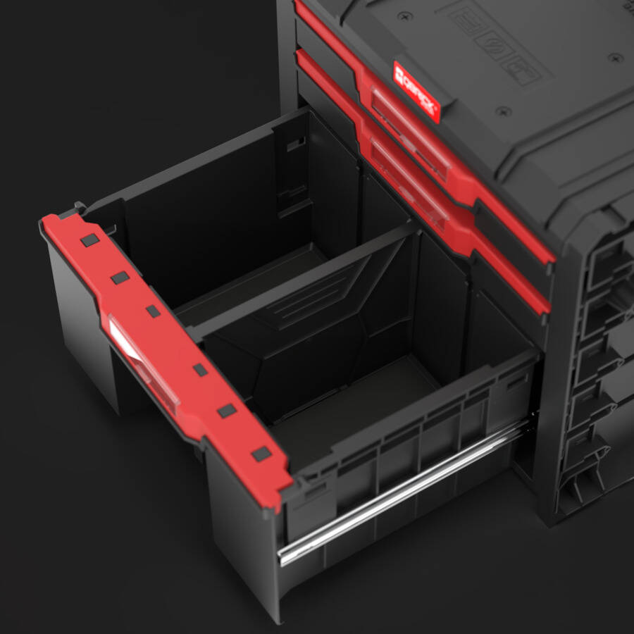 Qbrick System » PRO CART 2.0 PLUS DRAWER 3 « Werkzeugwagen
