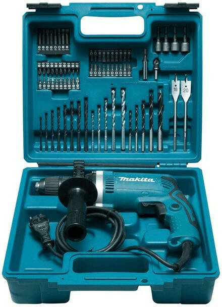 Makita Schlagbohrmaschine » HP1631KX3 « inkl. Schnellspannbohrfutter