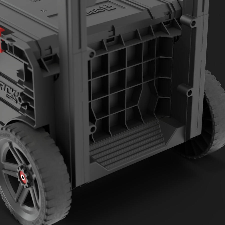 Qbrick System PRO » CART 2.0 PLUS DRAWER 2 « Werkzeugwagen