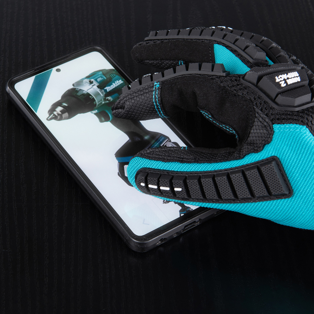 Makita Arbeitshandschuhe » P-84464 « Größe M (8), Touchscreenfähig