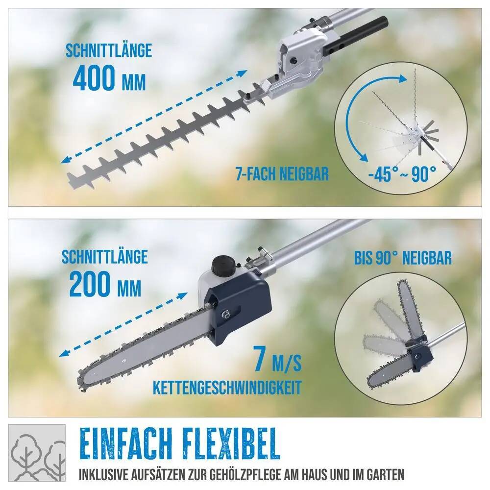 ♦ OUTLET ♦ Güde Akku-Multifunktionsgerät » TGPS 18-401-30 « inkl. 4.0 Ah Akku