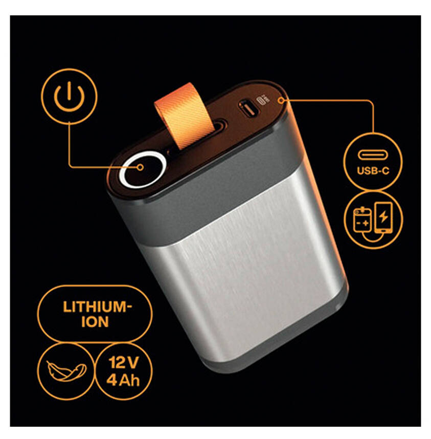 Fiskars Akku » 1082341 « 12 V, 4.0 Ah, Li-Ion, USB-C, ePruner
