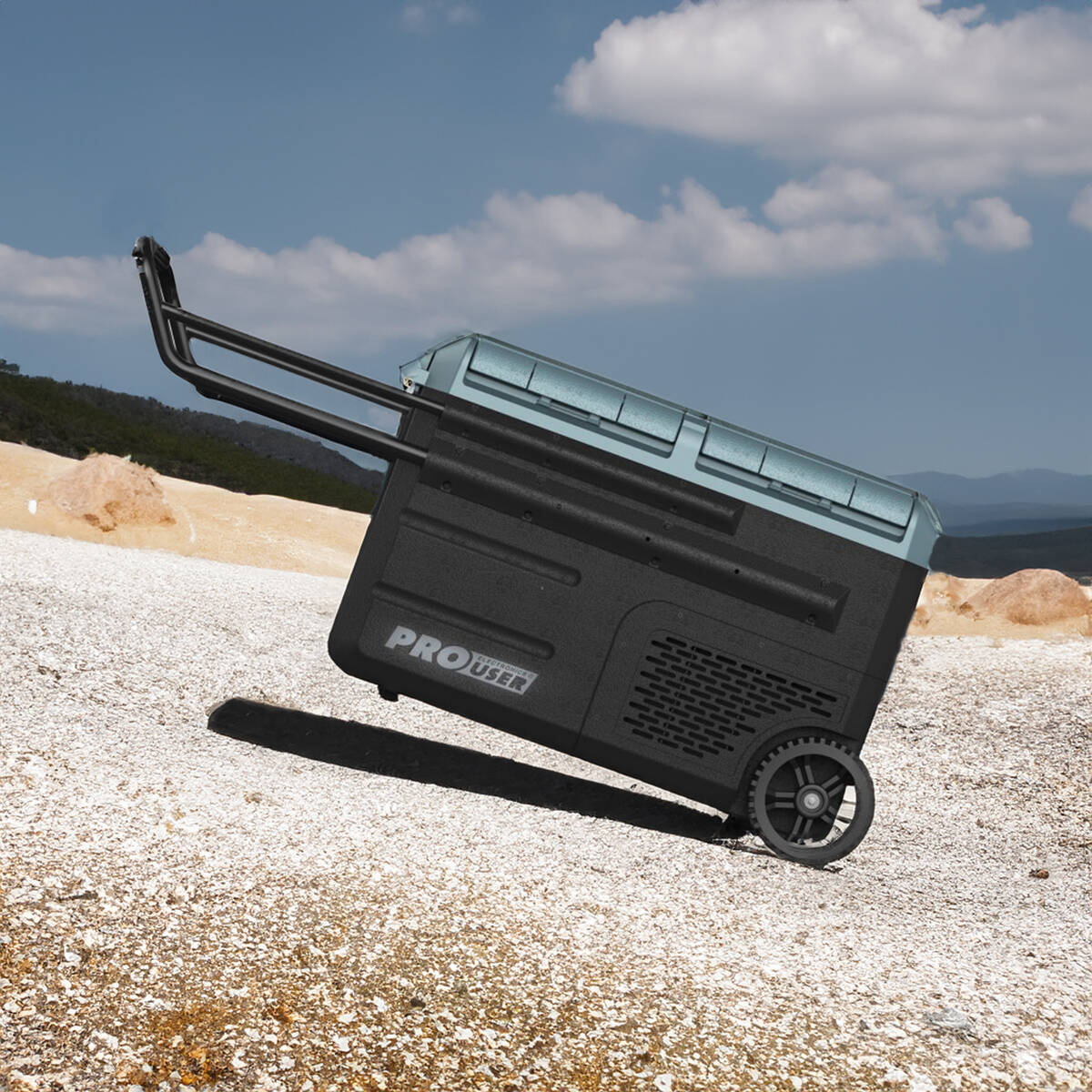 Pro-User Kompressor-Kühlbox » CB45 « USB, 38 L, 45 dB, bis -20 Grad