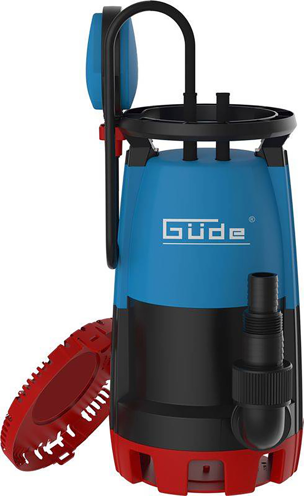 Güde Kombitauchpumpe » GS 751-3in1 « für Flach-Schmutz- und Klarwasser