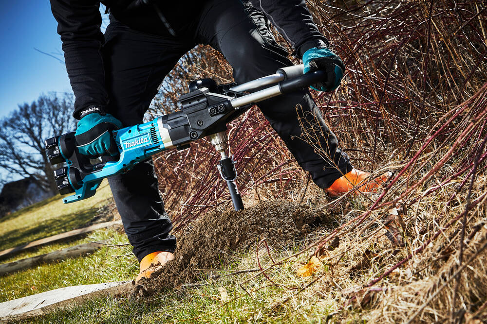 Makita Erdbohrer » DDG460ZX7 « bis zu 155 Bohrungen pro Akkuladung