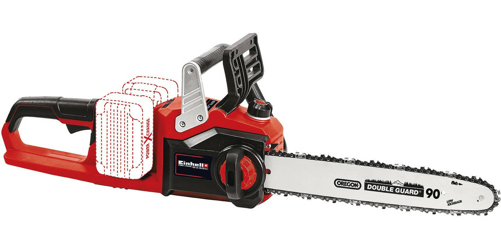 Einhell Akku-Kettensäge » GP-LC 36/35 Li-Solo « Power X-Change 2x18V Einhell Akku-Kettensäge » GP-LC 36/35 Li-Solo « Power X-Change 2x18V