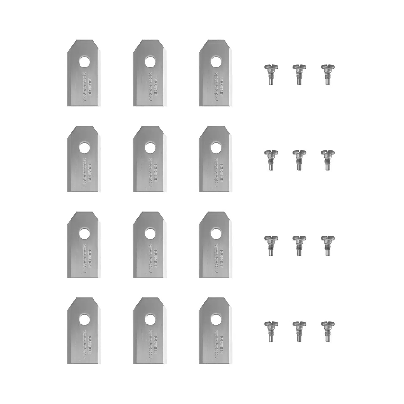 Roborock Ersatzmesser-Set » RRBD001 « Stahl, 12 Stück