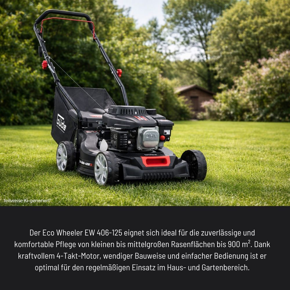 Güde Benzin-Rasenmäher » Eco Wheeler EW 406-125 « 2,7 PS