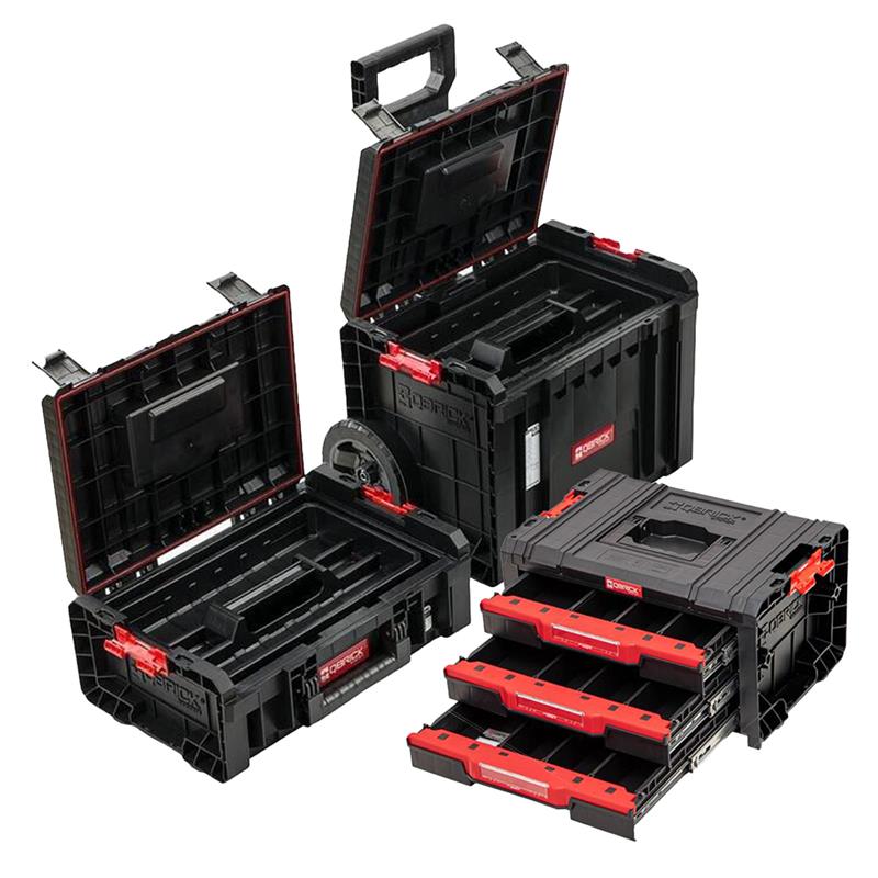 QBrick Werstattwagen Pro » 3er Set « 3er Schublade