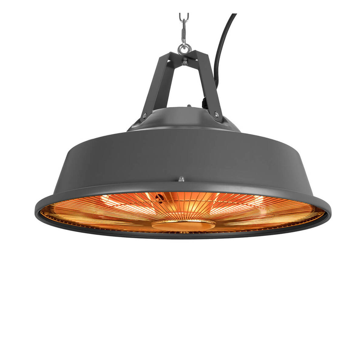 Eurom Partyzelt-Heizung » 1500 Sail Grey « Retro-Design, 1500 W