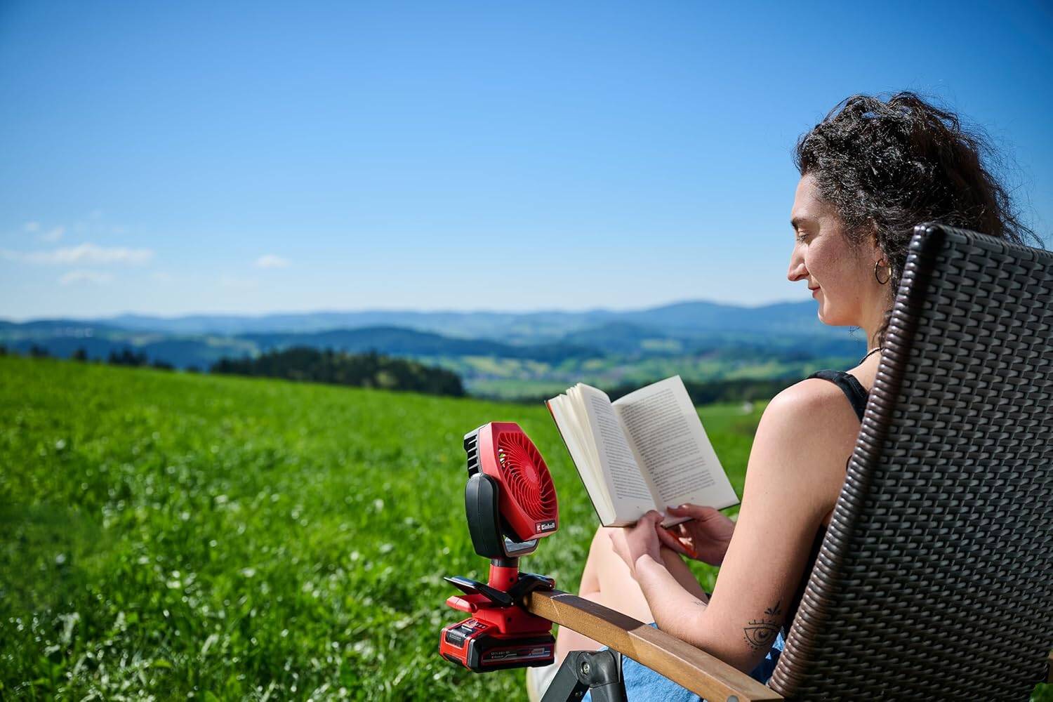 Einhell Akku-Ventilator » GC-CF 18/110 Li-Solo « Dreh- und neigbar