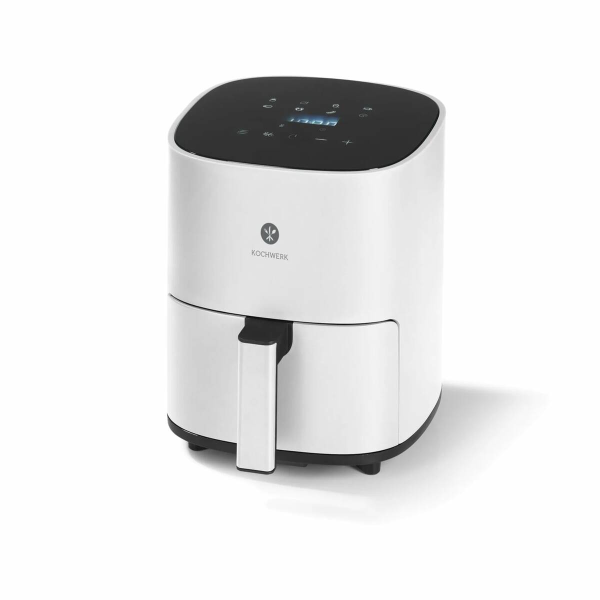 Kochwerk Heißluftfritteuse » weiß « 1400W, 3 Liter, Touch-Display, Tim Kochwerk Heißluftfritteuse » weiß « 1400W, 3 Liter, Touch-Display, Tim