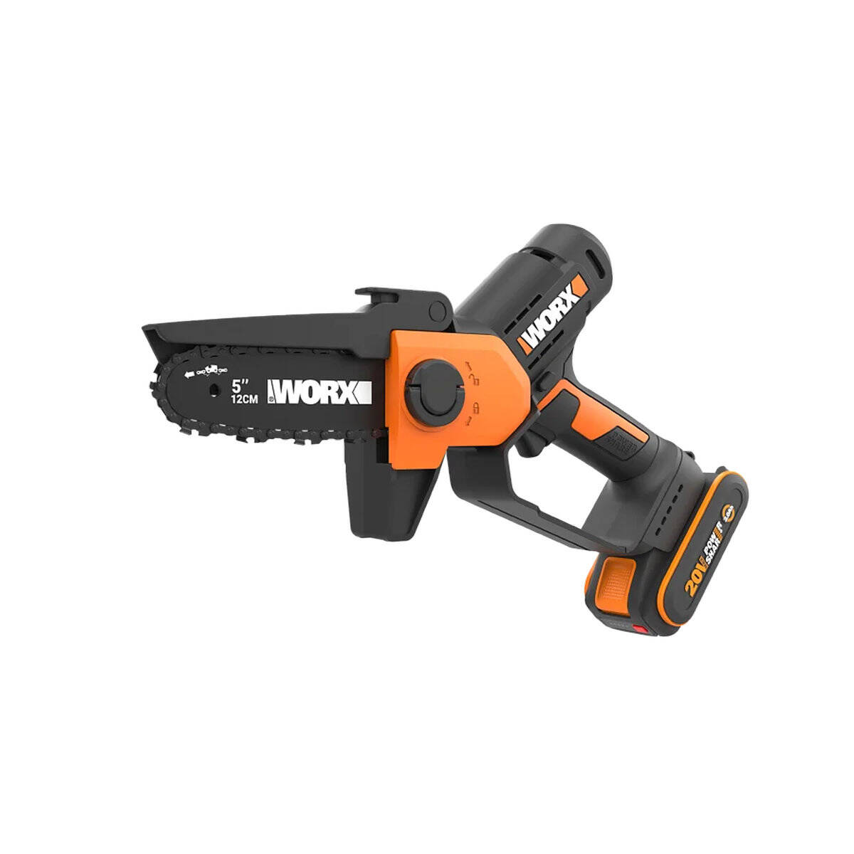 Worx Akku-Astsäge » WG326E « 20 V, 12 cm Schwertlänge, PowerShare