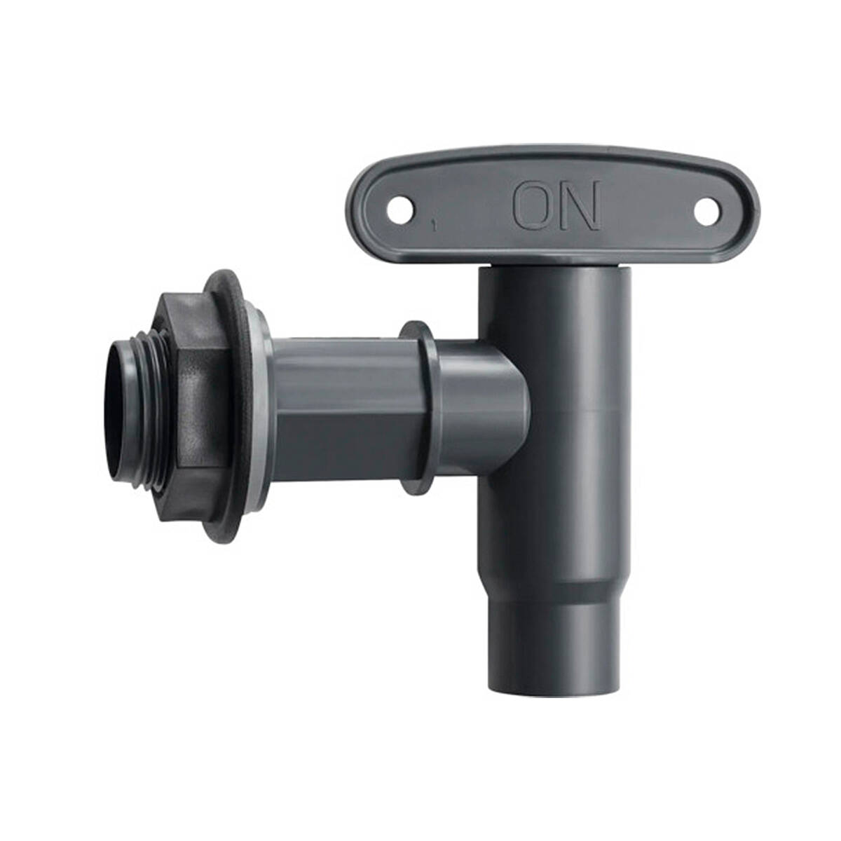 Garantia Regentonnen-Auslaufhahn » 504029 « 19 mm, graphite grey