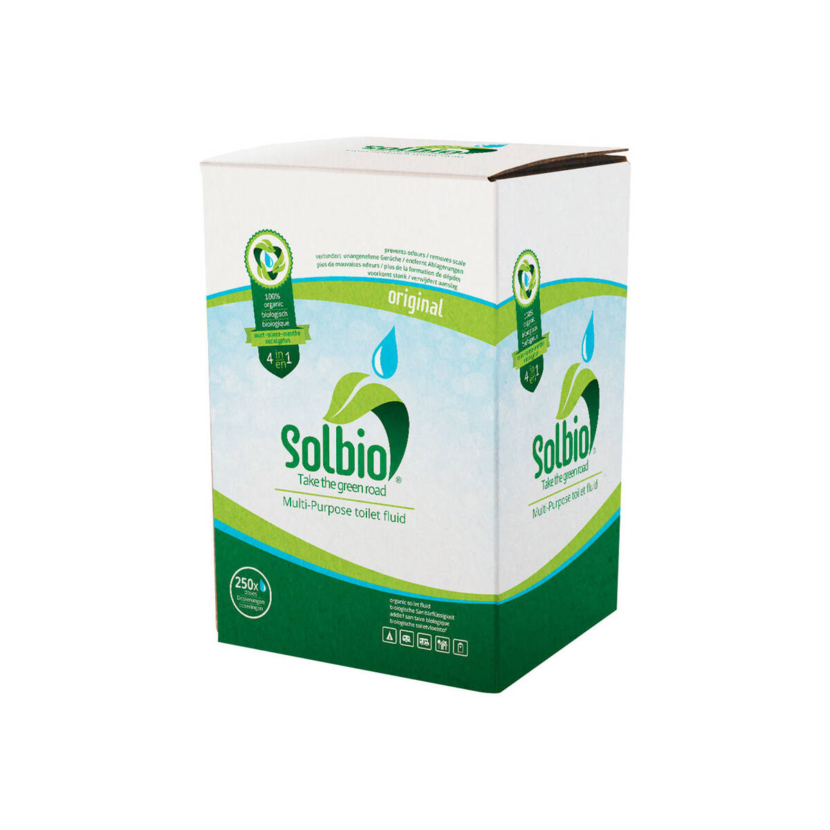 Solbio 4-in-1 Sanitärflüssigkeit » Original XXL « 10 l Box mit Hahn