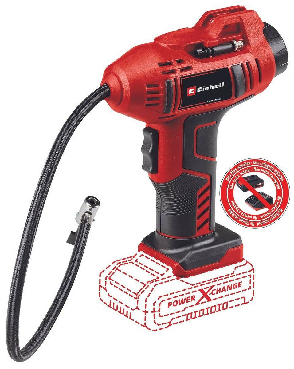 Einhell Akku-Kompressor » CE-CC 18 Li-Solo « Power X-Change 18 Volt Einhell Kompressor CE-CC 18 Li-Solo