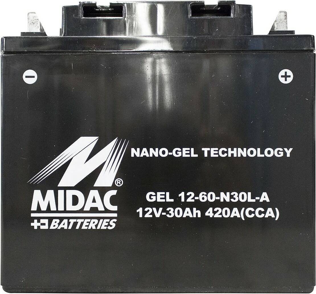 Güde Batterie Gel 53030 / 12 V 30 A » für Stromerzeuger GSE 5501 DSG «