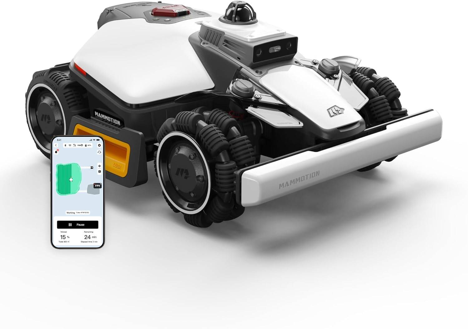 Mammotion Mähroboter » Luba mini 2 AWD 1500 « Dual-AI-Vision, LiDAR