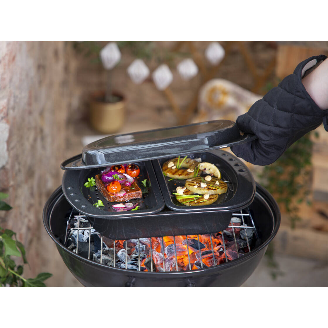 CHG Urban BBQ Set » 3473-68 « 4 teilig, emailliert