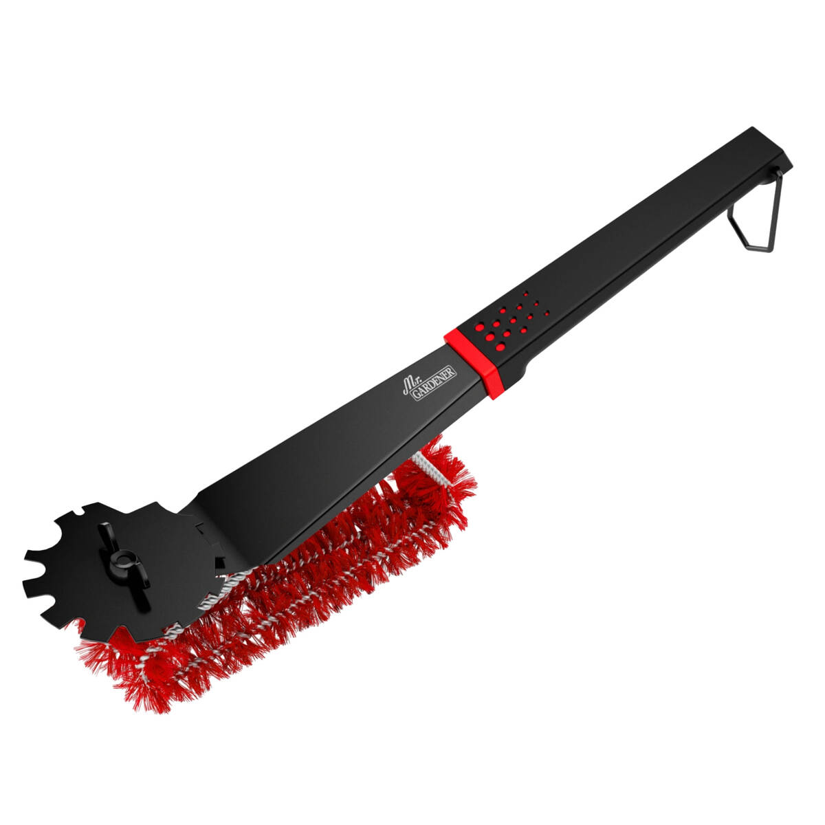 Mr. Gardener Black-Line » 3-in-1 Grill-Reinigungsbürste « 39 cm