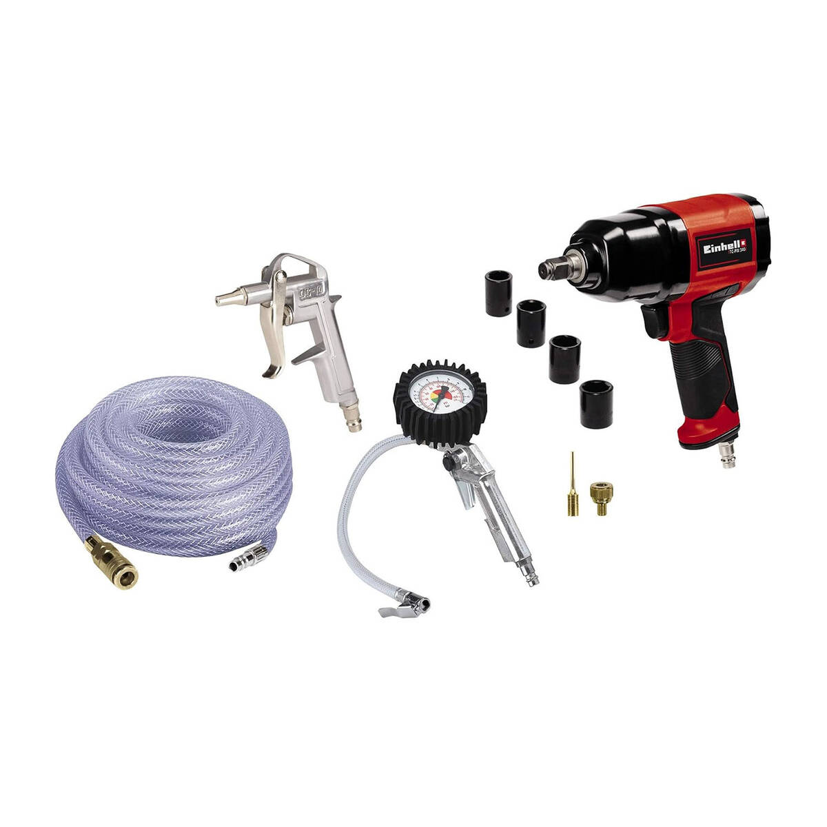 Einhell Kompressoren-Zubehör » 4020577 « Druckluftzubehörset, 10-tlg.