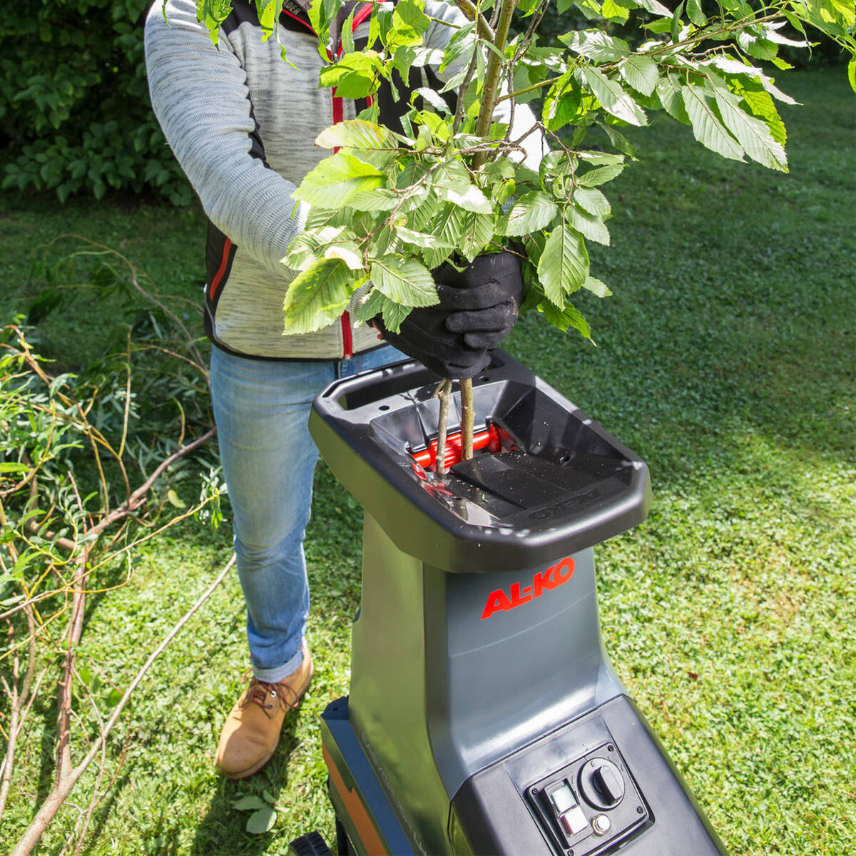 AL-KO Elektro-Walzenhäcksler » Easy Crush LH 2810 « bis 4 cm Aststärke