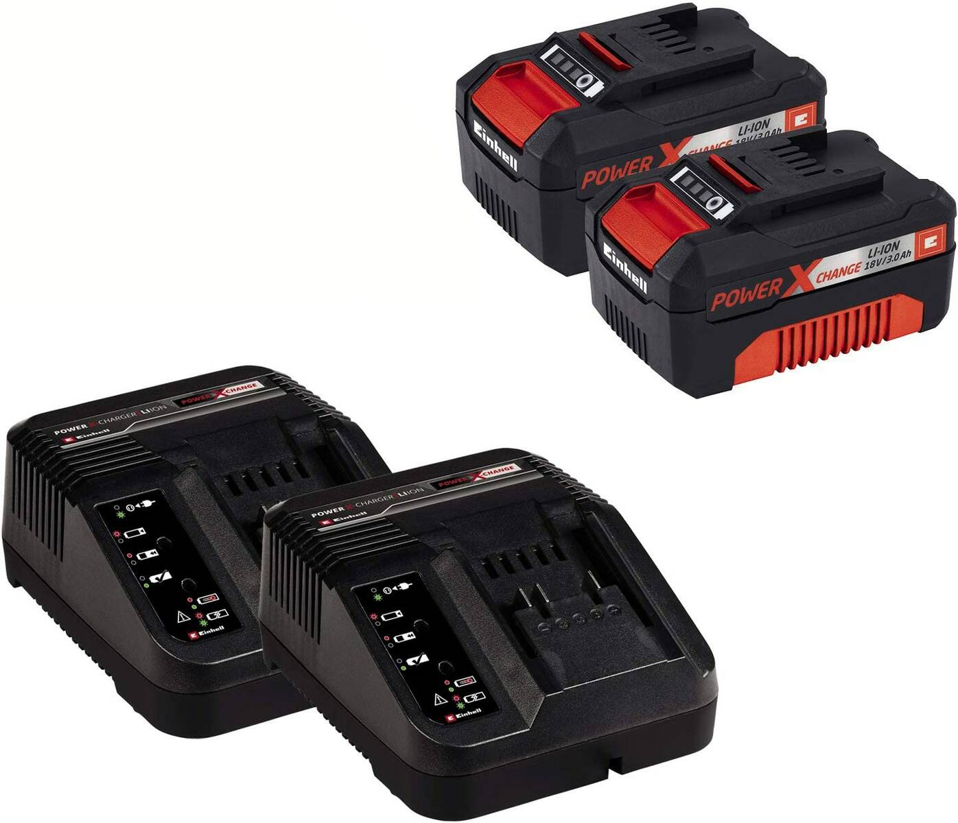 Einhell Akku-Rasenmäher » GE-CM 36 LI M Kit « 36V (2x3,0 Ah) Twinpack