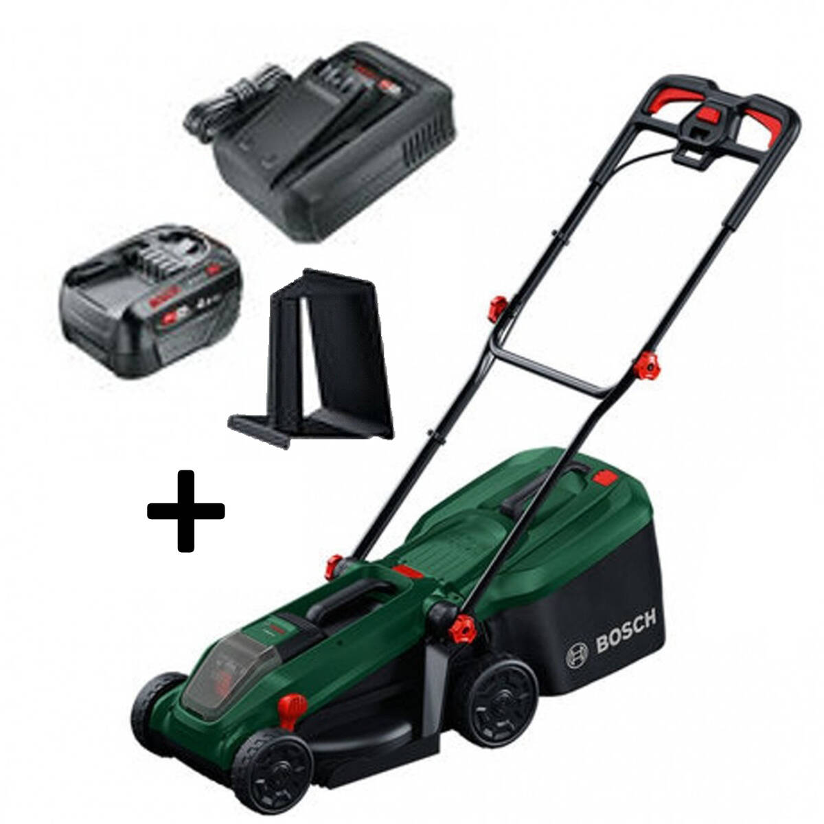 Bosch Akku-Rasenmäher » Rotak 18V-32 « inkl. 4,0 Ah Akku