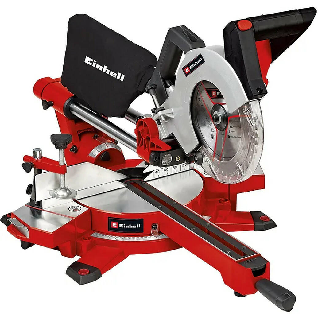 Einhell Zug-Kapp-Gehrungssäge » TE-SM 2131 Dual « 1600 Watt, inkl. LED