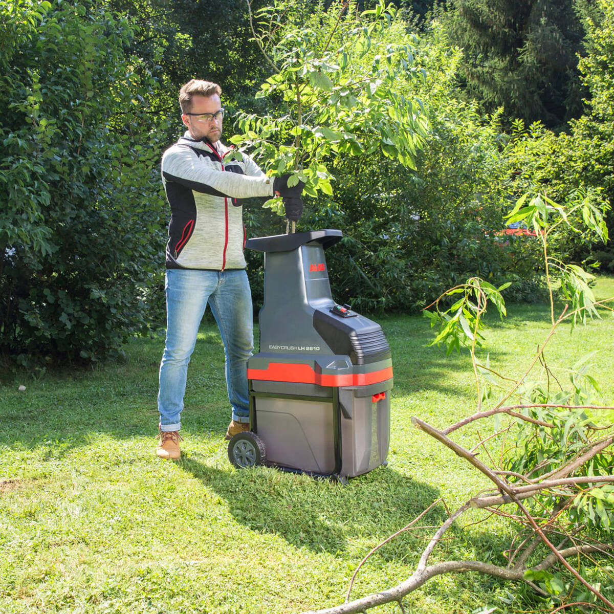 AL-KO Elektro-Walzenhäcksler » Easy Crush LH 2810 « bis 4 cm Aststärke
