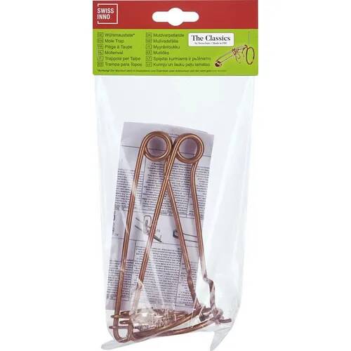 Swissinno Draht-Wühlmausfalle verkupfert » The Classics « 2 Stk. Set