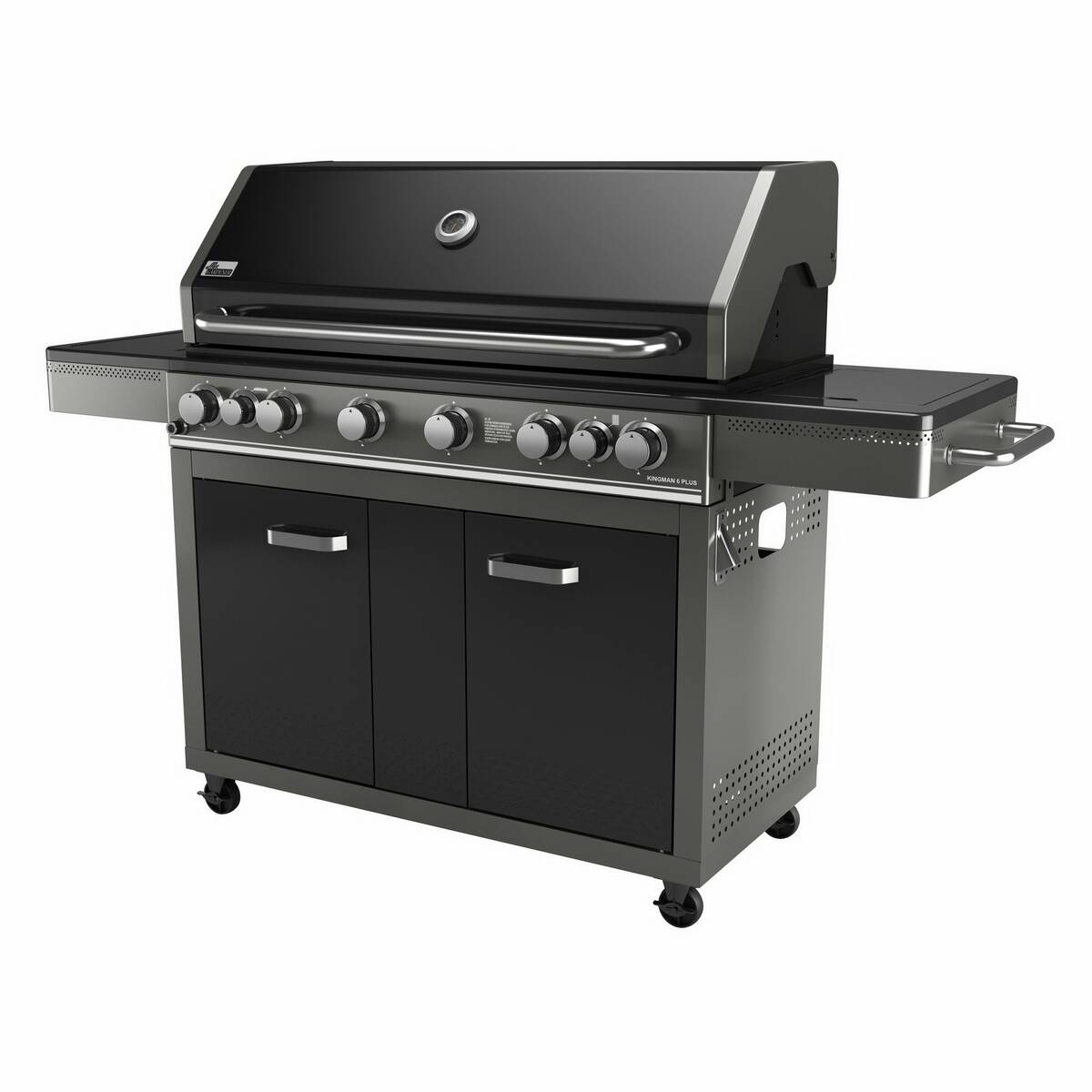 Mr. Gardener » Kingman 6 Plus « 30 kW Heckbrenner & Seitenkocher