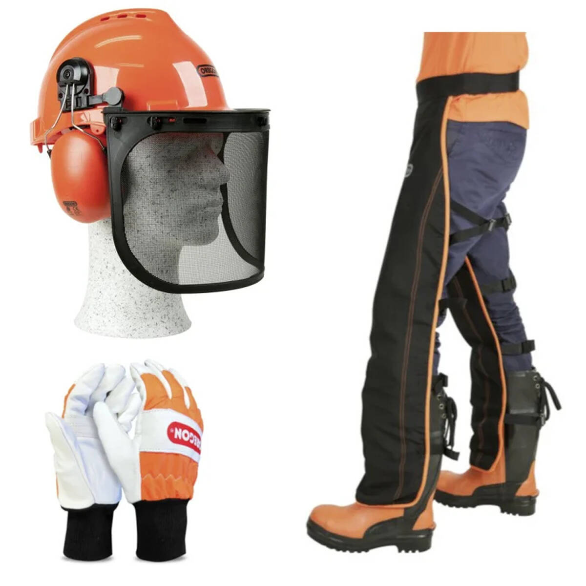 Oregon Kettensägen Sicherheits-Set » 3 tlg. « Universalgröße Oregon Kettensägen Sicherheits-Set » 3 tlg. « Universalgröße