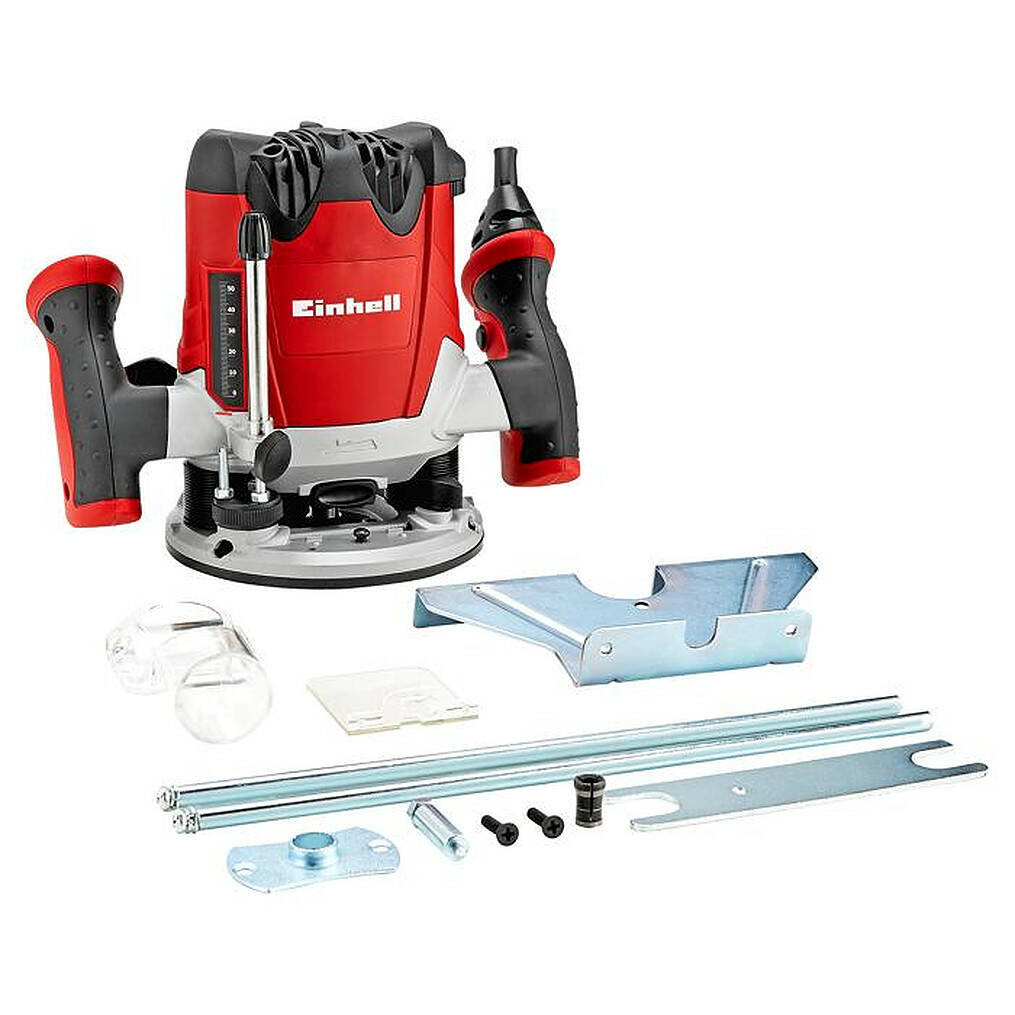 Einhell Oberfräse » TE-RO 1255 E « inkl. Spannzange, Kopierhülse uvm. Einhell Multifunktionswerkzeug TE-RO 1255 E