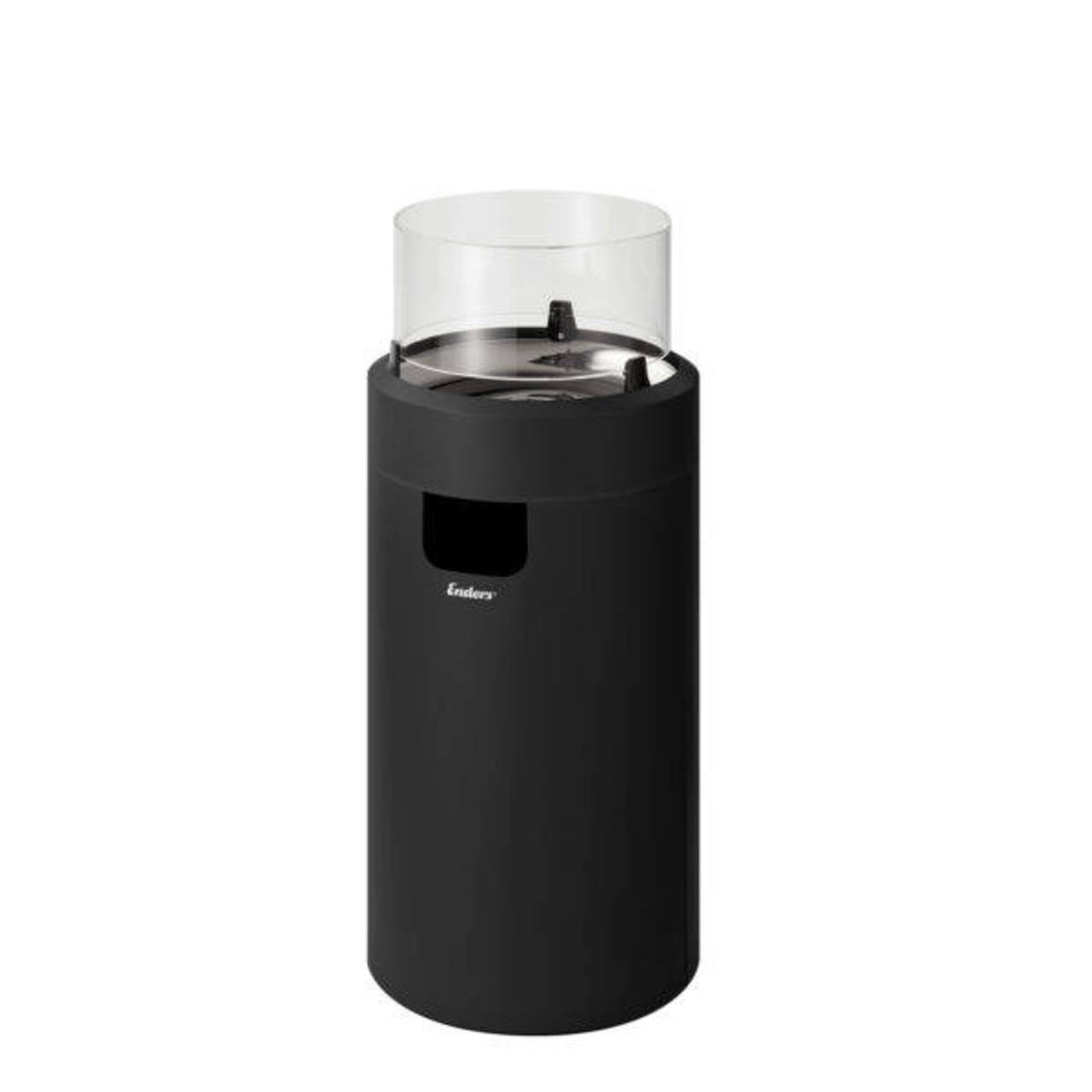 Enders Terrassenfeuer » Nova LED M Black « Ambiente-Licht & Flamme Enders Heizstrahler Nova LED M Black